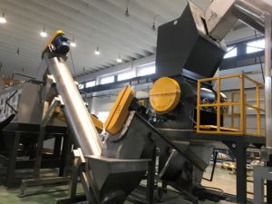 Crusher tal-plastik għall-Magni tas-Sistema tar-Riċiklaġġ tal-Fliexken tal-Pet