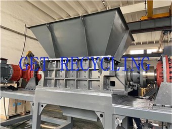 Shredder tax-xaft doppju għall-plastik riġidu